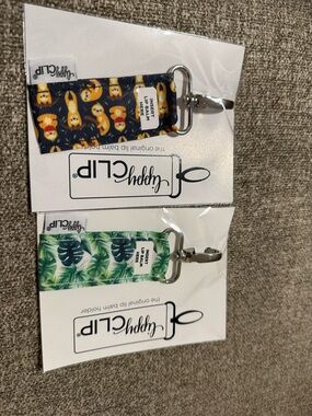 Lippy Clip Lip Balm Holder Keychains